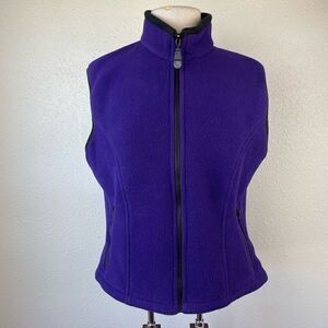 Avalanche Purple Fleece Vest Size M EUC